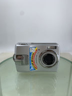 Pentax Optio M20 Digital Camera 7.0 MP SILVER NO CARD NO CHARGER TESTED - 4620
