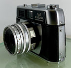 Vintage 1960s Halina Paulette Electric 35mm Camera&Halinar f=45mm F2.8 Lens- 3226