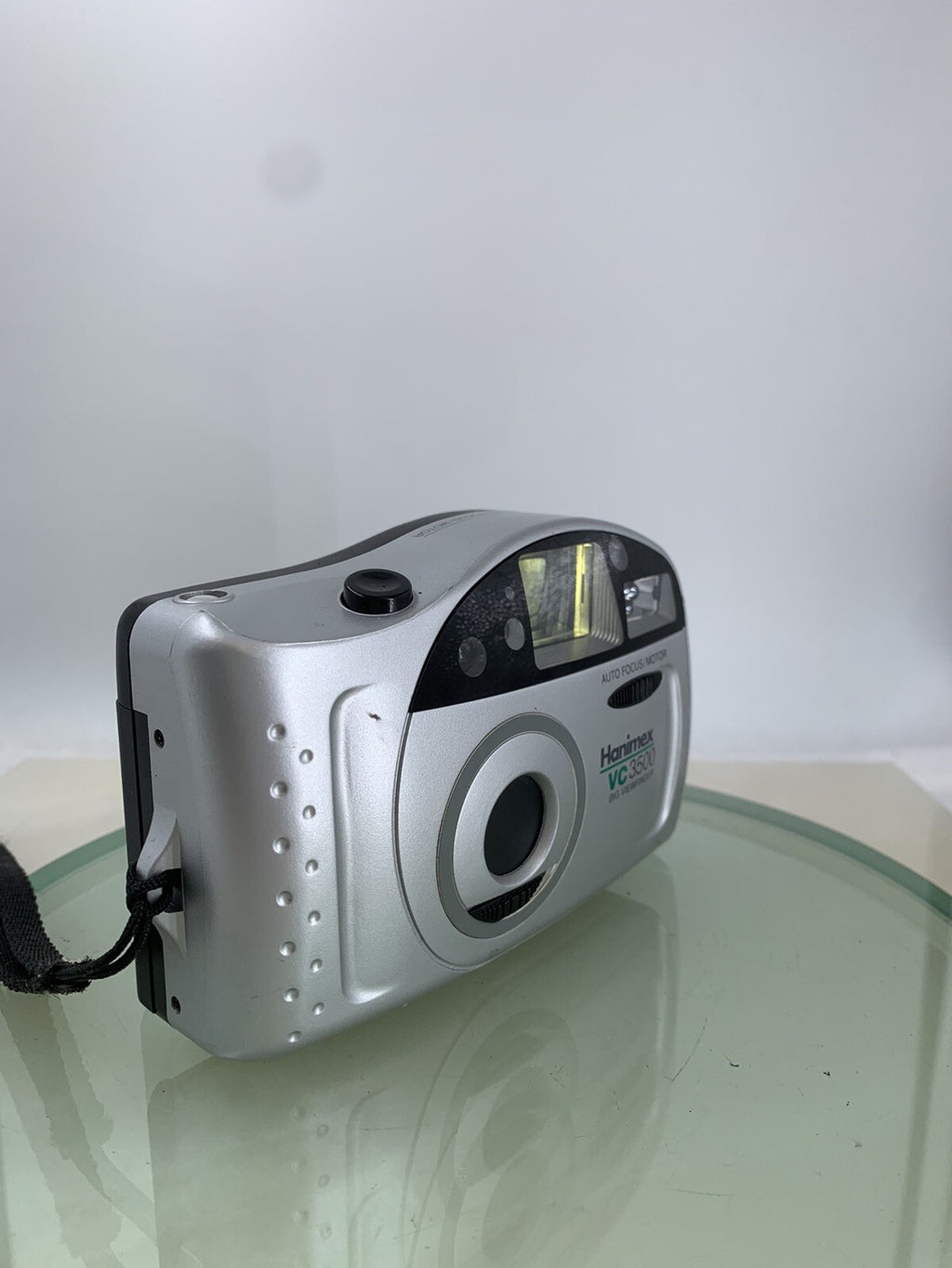 HANIMEX VC 3500 BIG VIEWFINDER AUTOFOCUS SILVER SHOOT CAMERA TESTED - 891