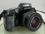 Minolta Dynax 5000i + 35-70mm BLACK FILM CAMERA POINT AND SHOOT TESTED - 6500
