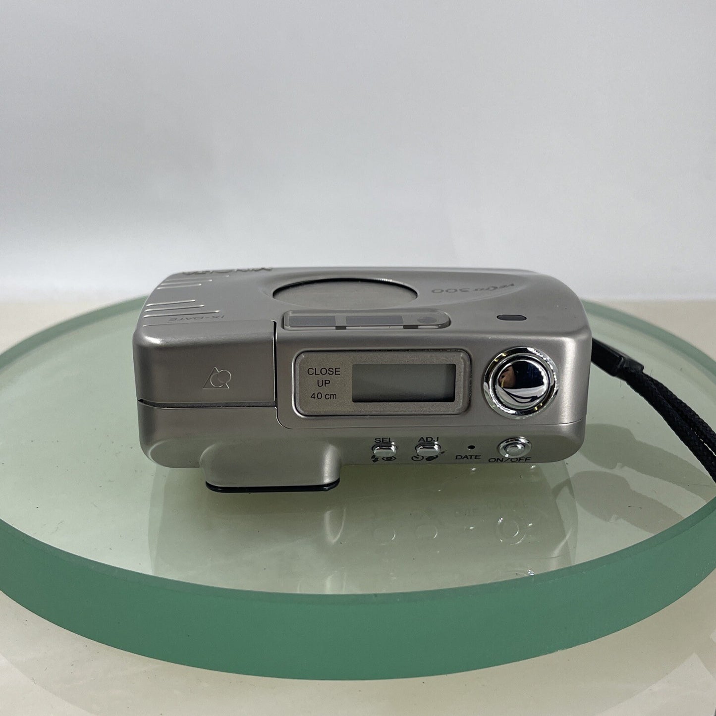 Rare Minolta Vectis 300, Stainless Steel APS Film Camera Case Tested #3746