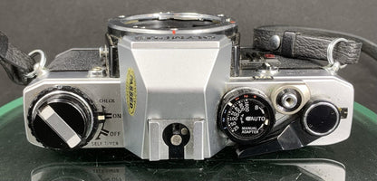 Olympus OM-10 35mm SLR Film Camera Body Only FULLY WORKING #1008