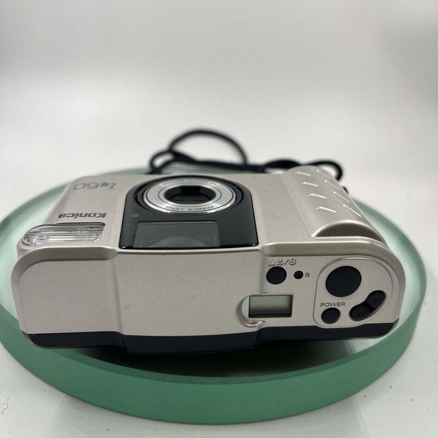 Konica Z-up 60 Silver 35-60mm Point & Shoot 35mm Film Camera #TESTED# VGC # 4535