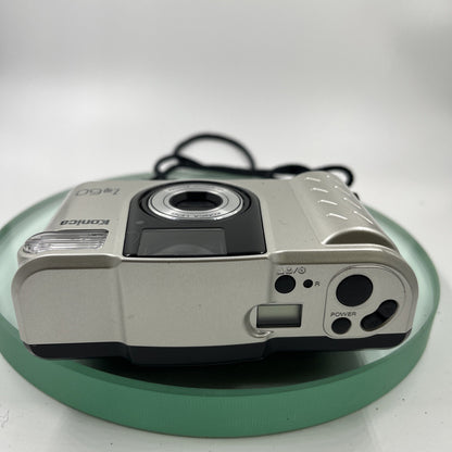 Konica Z-up 60 Silver 35-60mm Point & Shoot 35mm Film Camera #TESTED# VGC # 4535