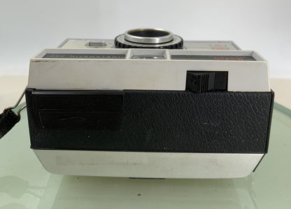 Kodak INSTAMATIC 200 VINTAGE FILM CAMERA WITH BLACK LEATHER CASE TESTED - 4128
