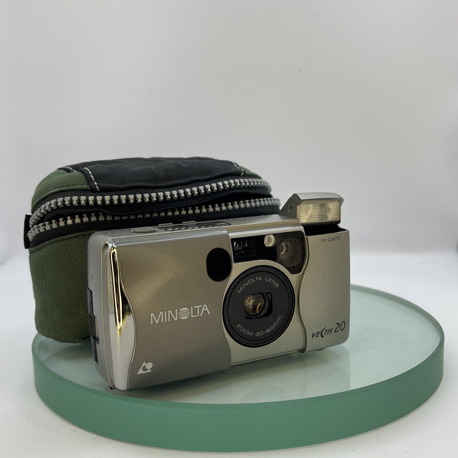 MINOLTA VECTIS 20 APS Film Point & Shoot Camera 30-60mm Zoom Lens with case#1740