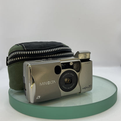 MINOLTA VECTIS 20 APS Film Point & Shoot Camera 30-60mm Zoom Lens with case#1740