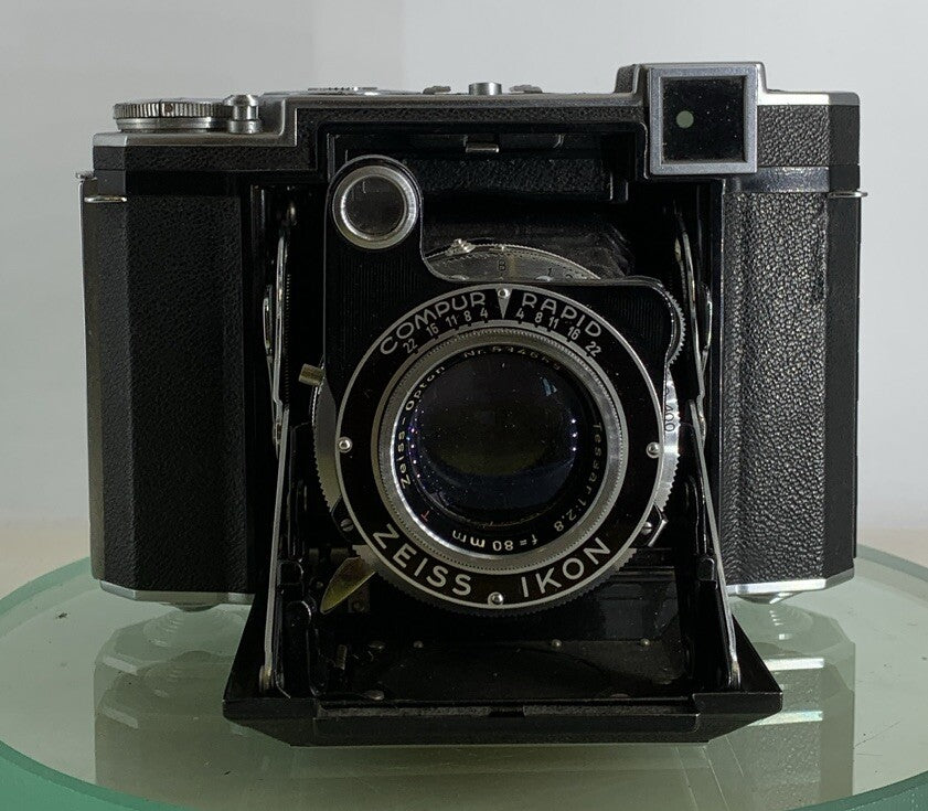 ZEISS IKON SUPER IKONTA 532/16 Folding Camera. Zeiss Opton T 2.8/80mm Lens #1721