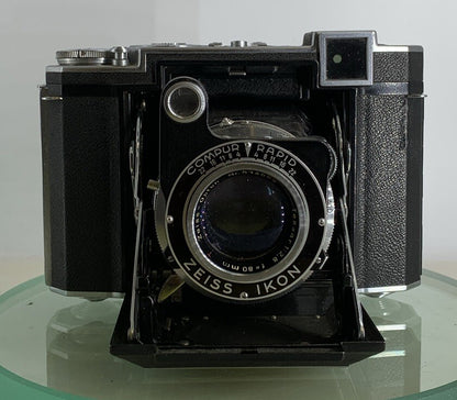 ZEISS IKON SUPER IKONTA 532/16 Folding Camera. Zeiss Opton T 2.8/80mm Lens #1721