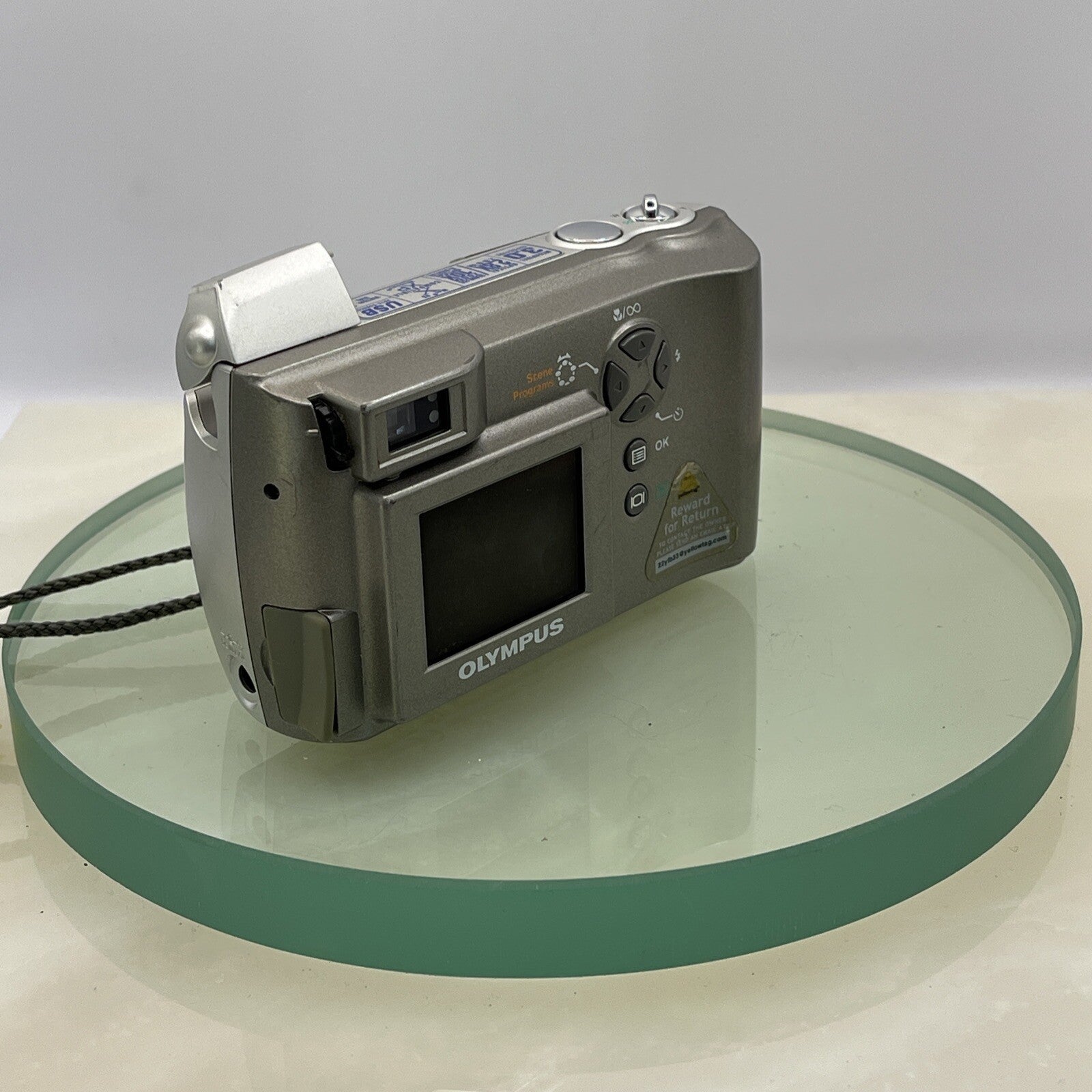 Olympus C-300 Zoom Digital Camera 3.0MP Megapixel 2.8x Optical Zoom- Silver #2903