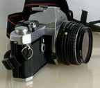 Pentax MX 35mm Vintage SLR Film Camera & Pentax-M 50mm 1.7 + TESTED - 1022