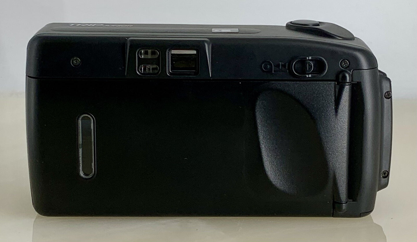 Olympus Trip Junior ANALOG 33mm POINT & SHOOT FILM CAMERA + BLACK + TESTED - 8774