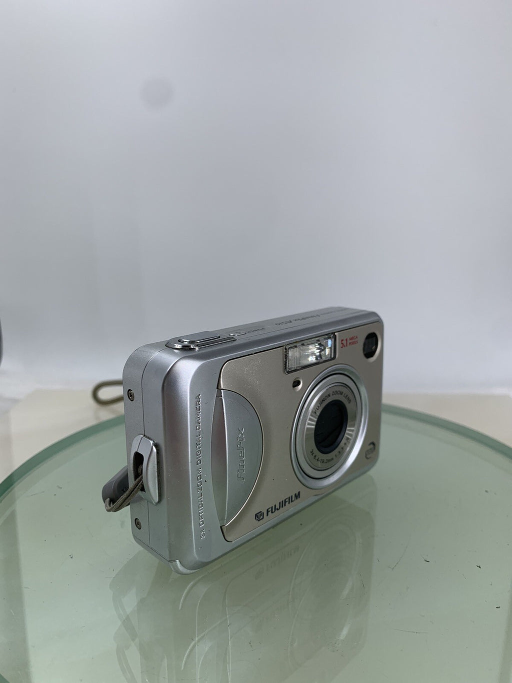 Fujifilm Digital Camera FinePix A510 5.1MP SILVER NOCARD NO CHARGER TESTED - 2791