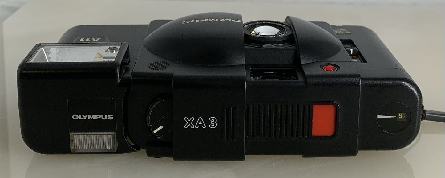 Olympus XA 3 DX 35mm Film Camera with Zuiko 35mm F/3.5 Lens-Excellent+TESTED#1376