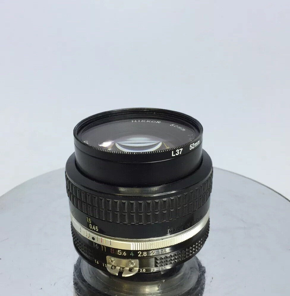 Nikon Nikkor 50 mm F/1.4 Mf AI Lens 1983 EXCELLENT RARE LENS #5694