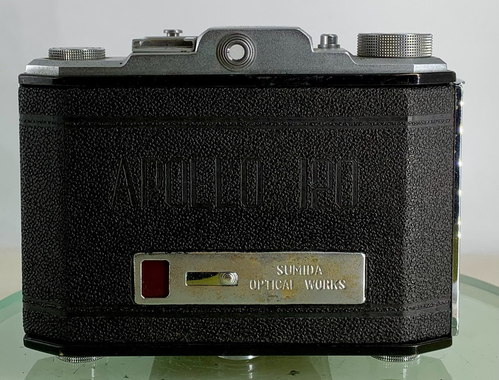 Vintage Apollo 120 WESTER Anastigmat 1:3.5 F=7.5cm Folding Camera + Case - 3174