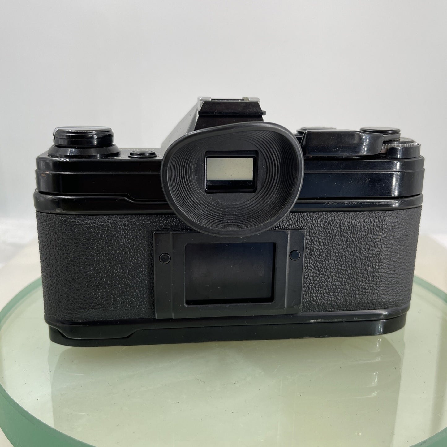 Canon AE-1  Black 35mm SLR Film Manual Camera + Canon 50mm Lens 1.8 TESTED #6124