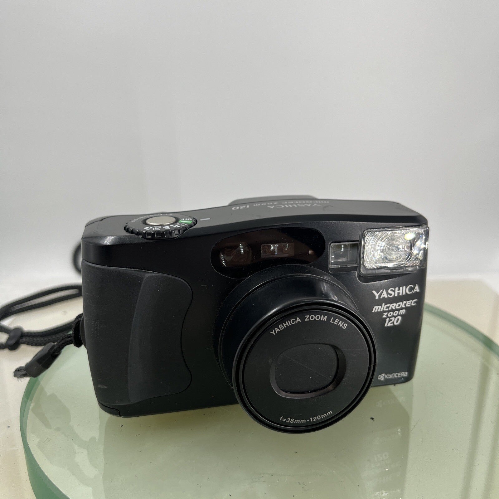 Yashica Microtec Zoom 120 analoge Point&Shoot 35mm Camera TESTED With Case 4011