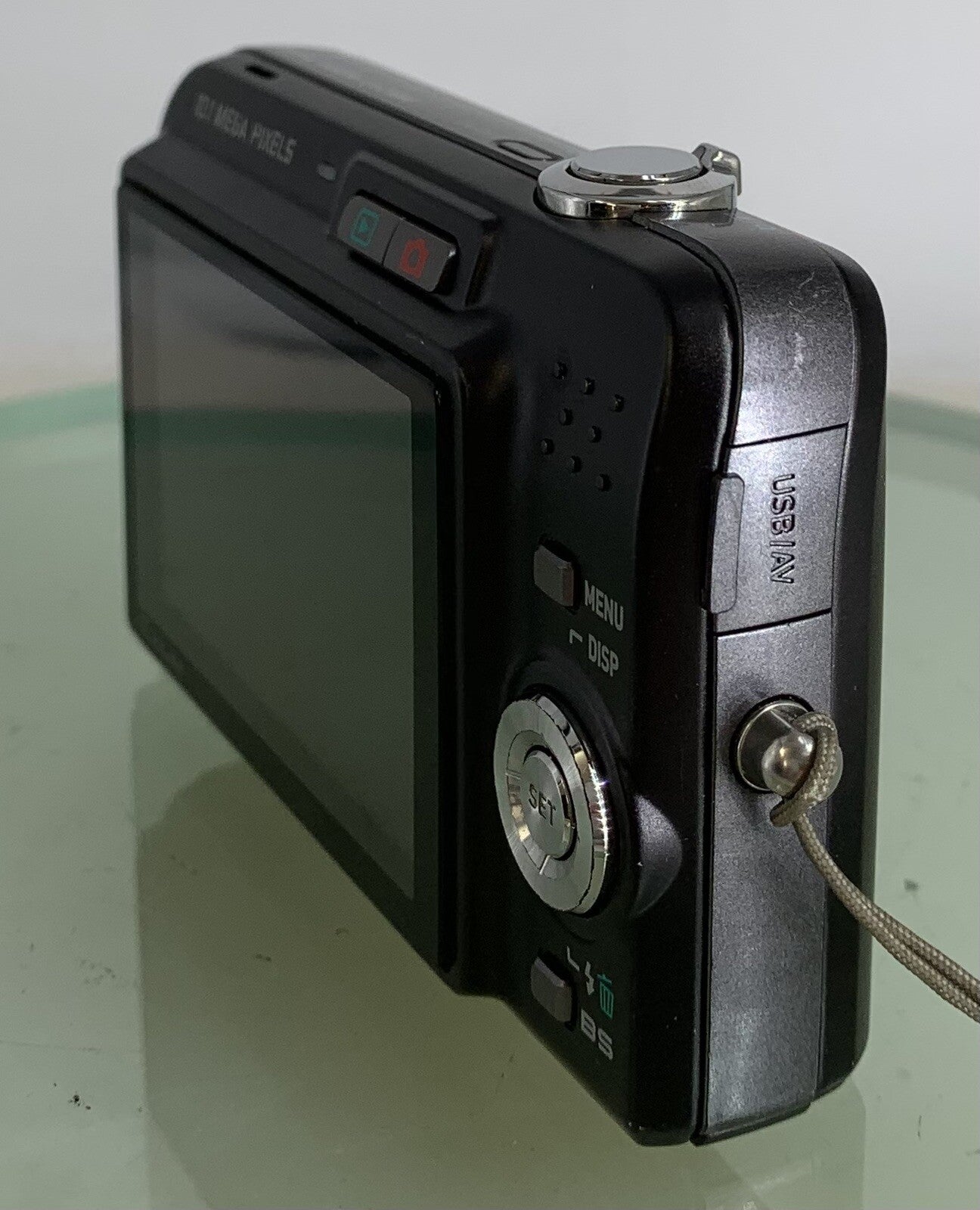 Casio Exilim EX-Z1080 10.1 MP Digital Camera BLACK +CASE+ CHARGER + TESTED - 5343