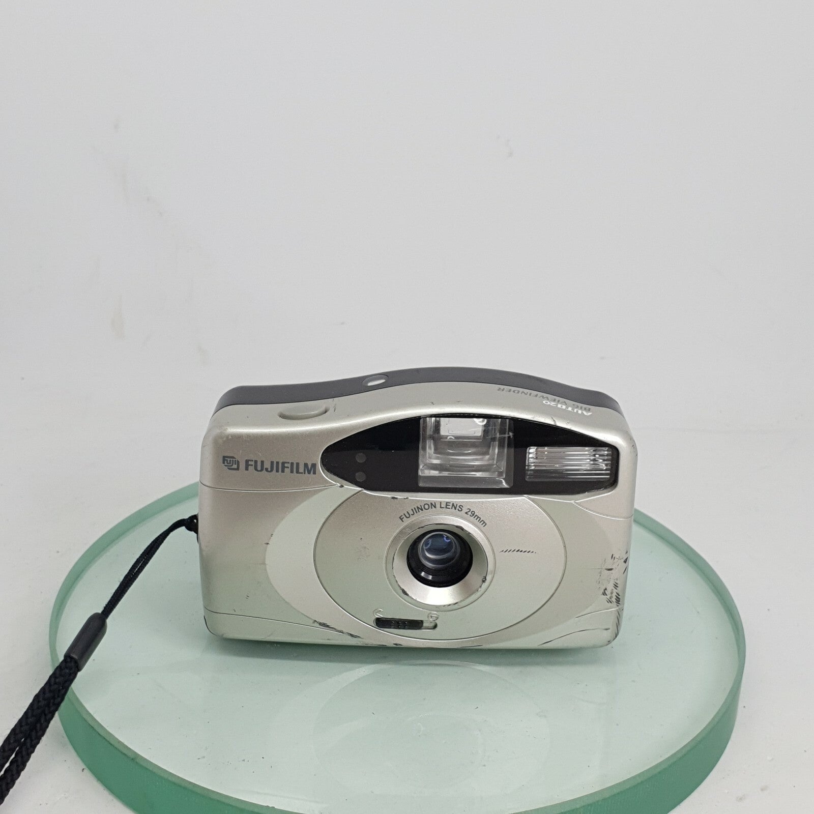 FUJIFILM 20 AUTO Big Finder  APS FILM CAMERA ~AUTO FLASH TESTED #2281
