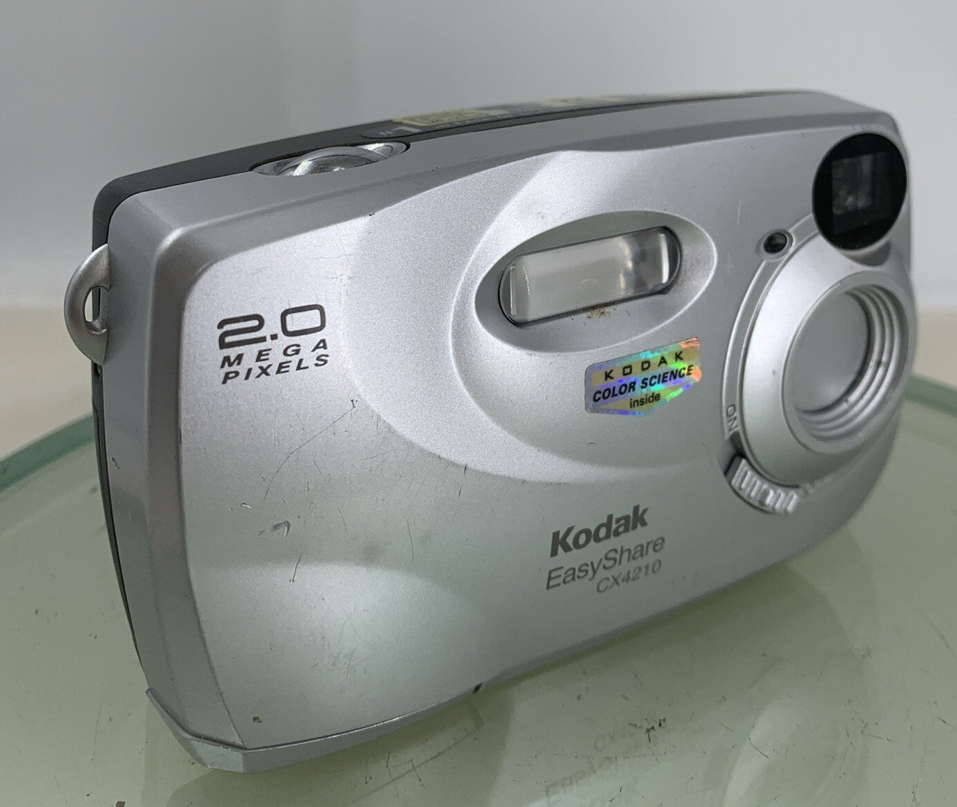 Kodak Easyshare CX4210 SILVER COMPACT DIGITAL CAMERA NO CARD TESTED - 210