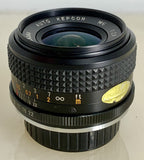 Contax Yashica fit KEPCOR 28mm 1:2.8 Mini-Wide Angle Lens Macro C/Y mount LZ #84