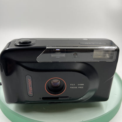 Vintage Premier PC-640 Film  Camera 35mm - 1980’s With Case #5262