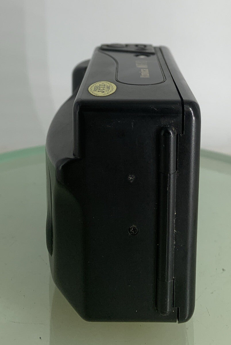 Konica MT-10 35mm Film Point and Shoot Camera Black NO BATTERY - TESTED - 6233