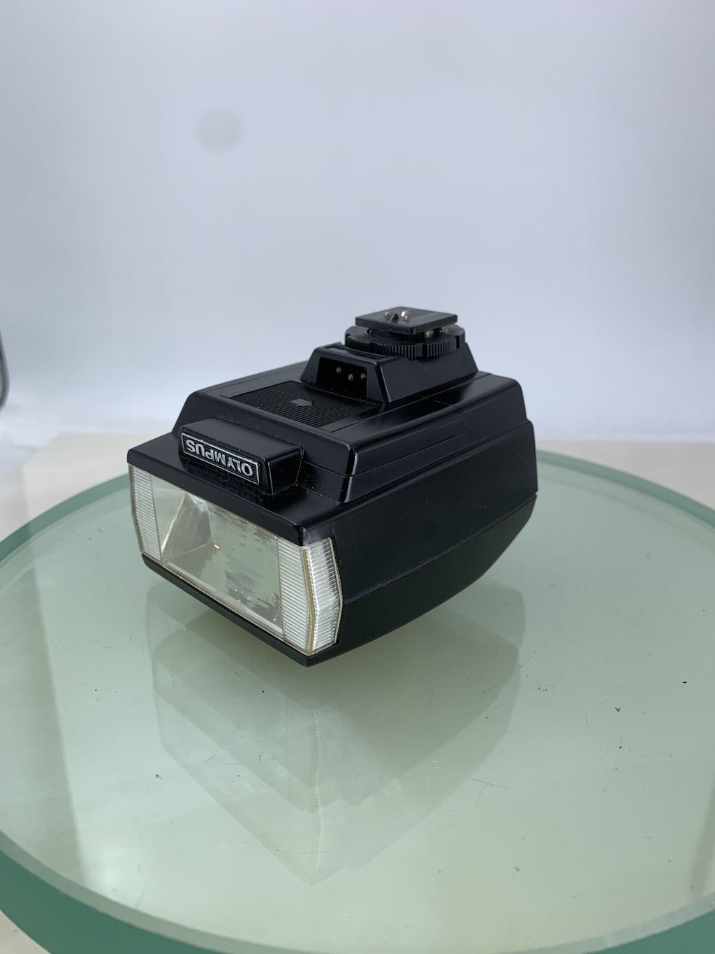 OLYMPUS T 20 ELECTRONIC FLASH UNIT BLACK FOR DSLR CAMERA TESTED #1234