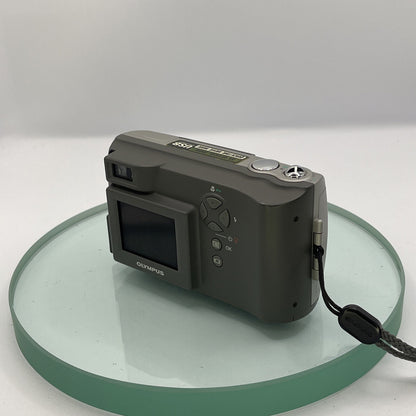 Olympus Camedia C-200 Zoom 2.1MP Compact Digital Camera Silver Tested #95