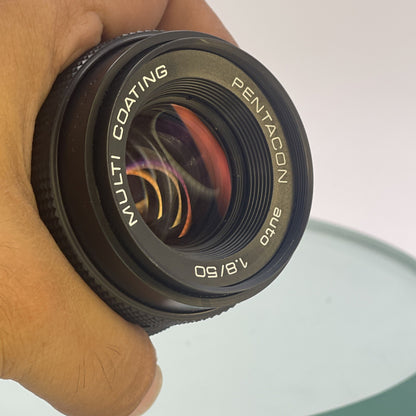 Pentacon Auto 50mm f1.8 M42. mount Multi coating late version EXCELLENT   4225