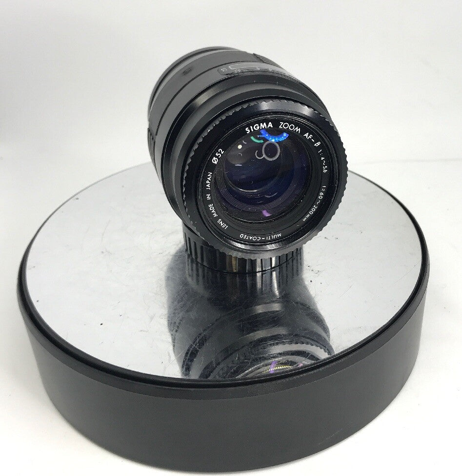 Sigma Zoom AF-B 1:4-5.6 F=60-200mm MC Lens with Hard Case  -Sony / Minolta  #3991