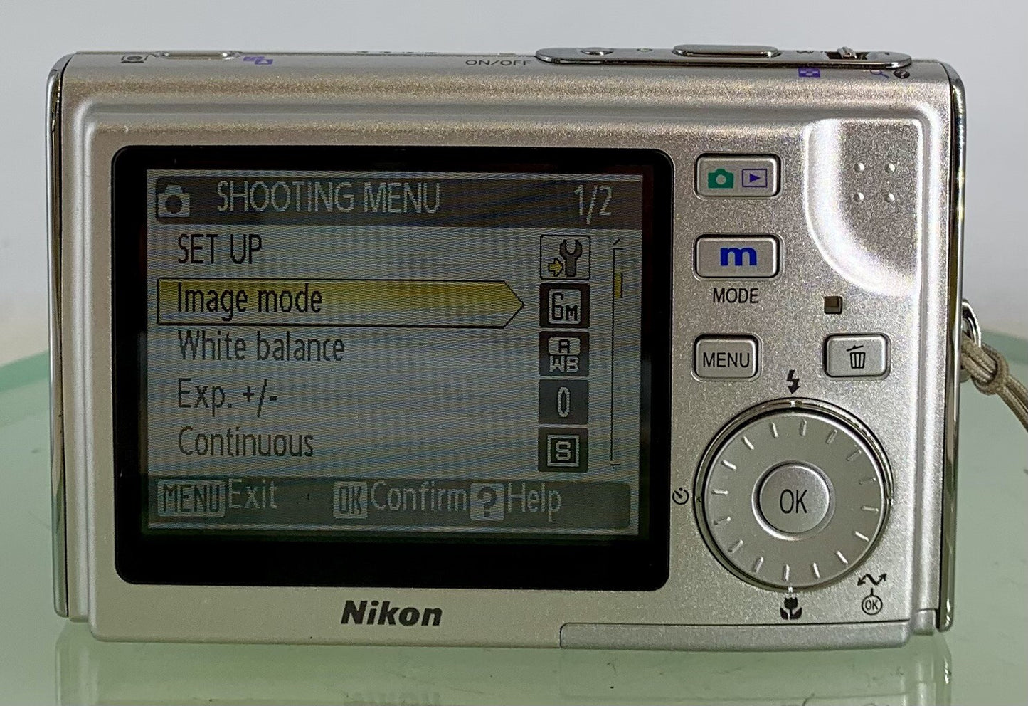 Nikon Coolpix S5 6.0 MP 3x Zoom Compact Digital Camera+Charger+Bag+Tested-3484