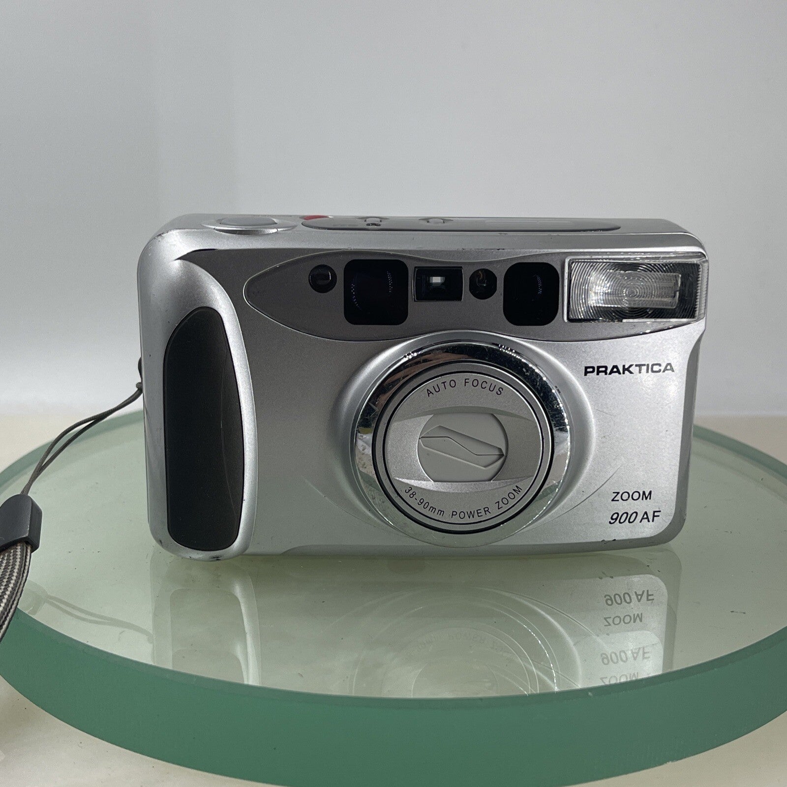 Praktica Zoom 900 AF Praktica 38-90mm Power Zoom Lens Full Working With Case#3701
