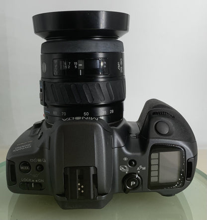 Minolta Dynax 500si Super 35mm SLR camera With AF 28-80mm Lens + Tested - 2218