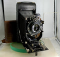 Vintage JCA Dresden Compur Carl Zeiss Jena Tessar 1:4.5 f=15cm Folding Camera0