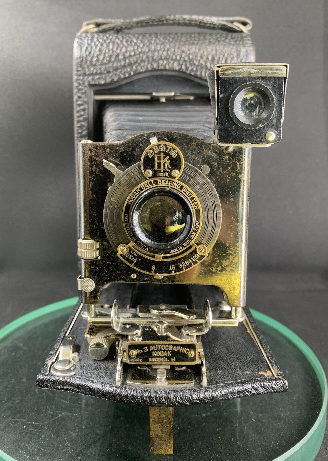 Antique KODAK No.3 Autographic Model H Folding Camera c.1906 #1035