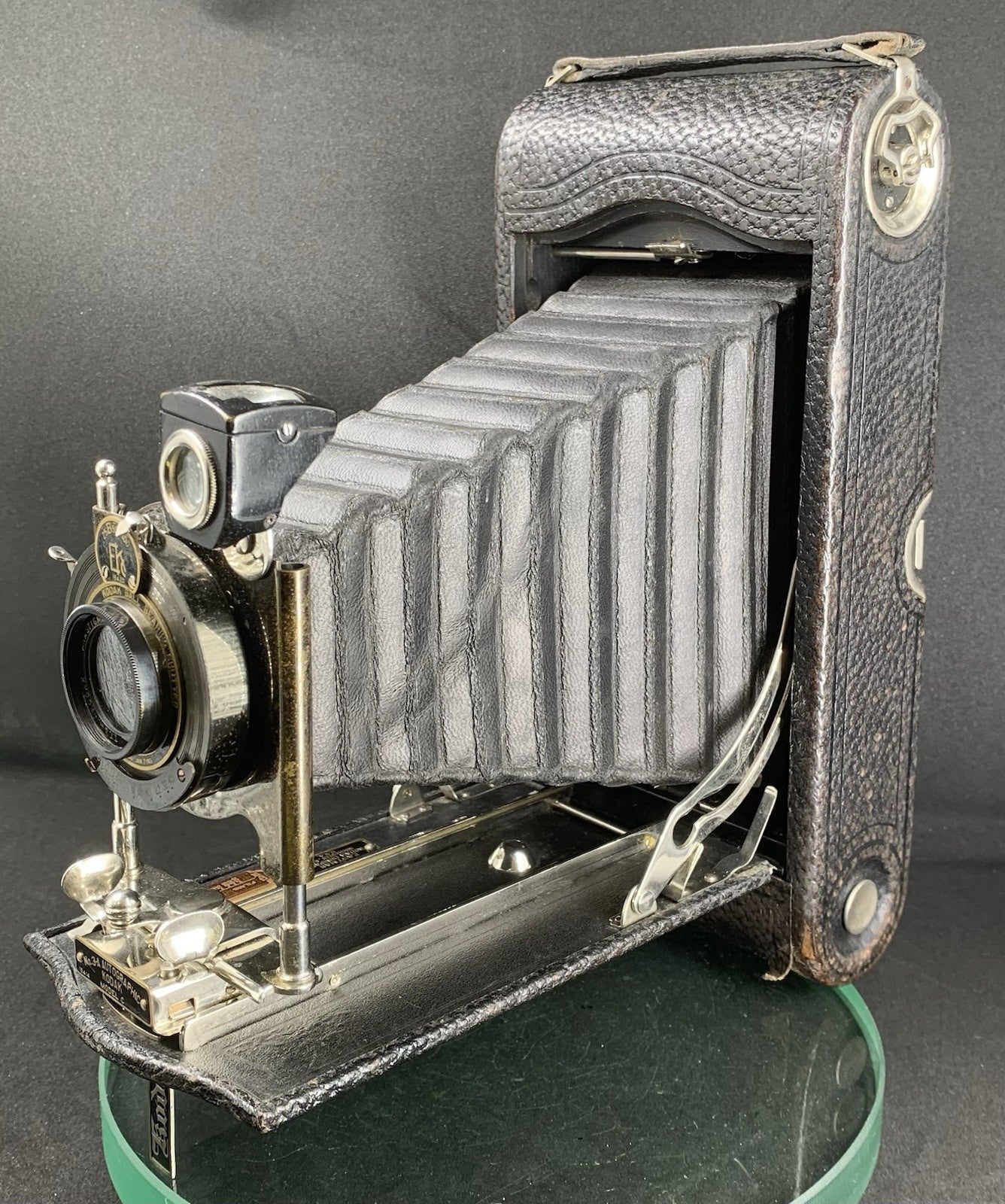 No.3-A Autographic Kodak Model C Antique 1910s Folding 122 Film Camera+BOX#3005