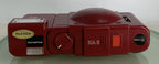 Rare Red Olympus XA 2 COMPACT FILM CAMERA w/ D. Zuiko 35mm F/3.5 Lens SERVICED++7