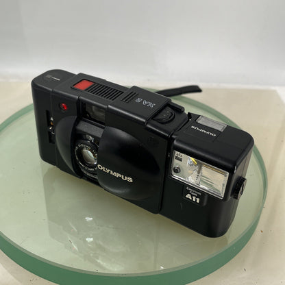 OLYMPUS XA2 Electronic Flash A11 D.ZUIKO 35mm f3.5 TESTED  POINT & SHOOT CAMERA2