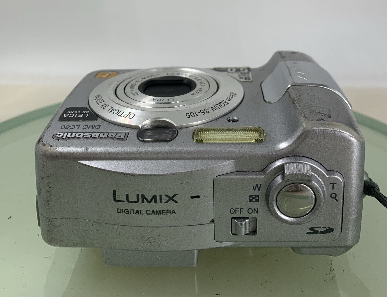 Panasonic LUMIX DMC-LC80 5.0MP COMPACT  DIGITAL CAMERA NO CARD TESTED - 3417