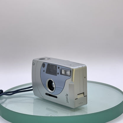 Boots 2000AF Autofocus 35mm Silver Film Camera with Case#TESTED#VGC#5682