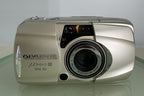 Olympus µmju:-III Zoom Wide 100 - 35mm Compact Film Camera Silver Point & Shoot1
