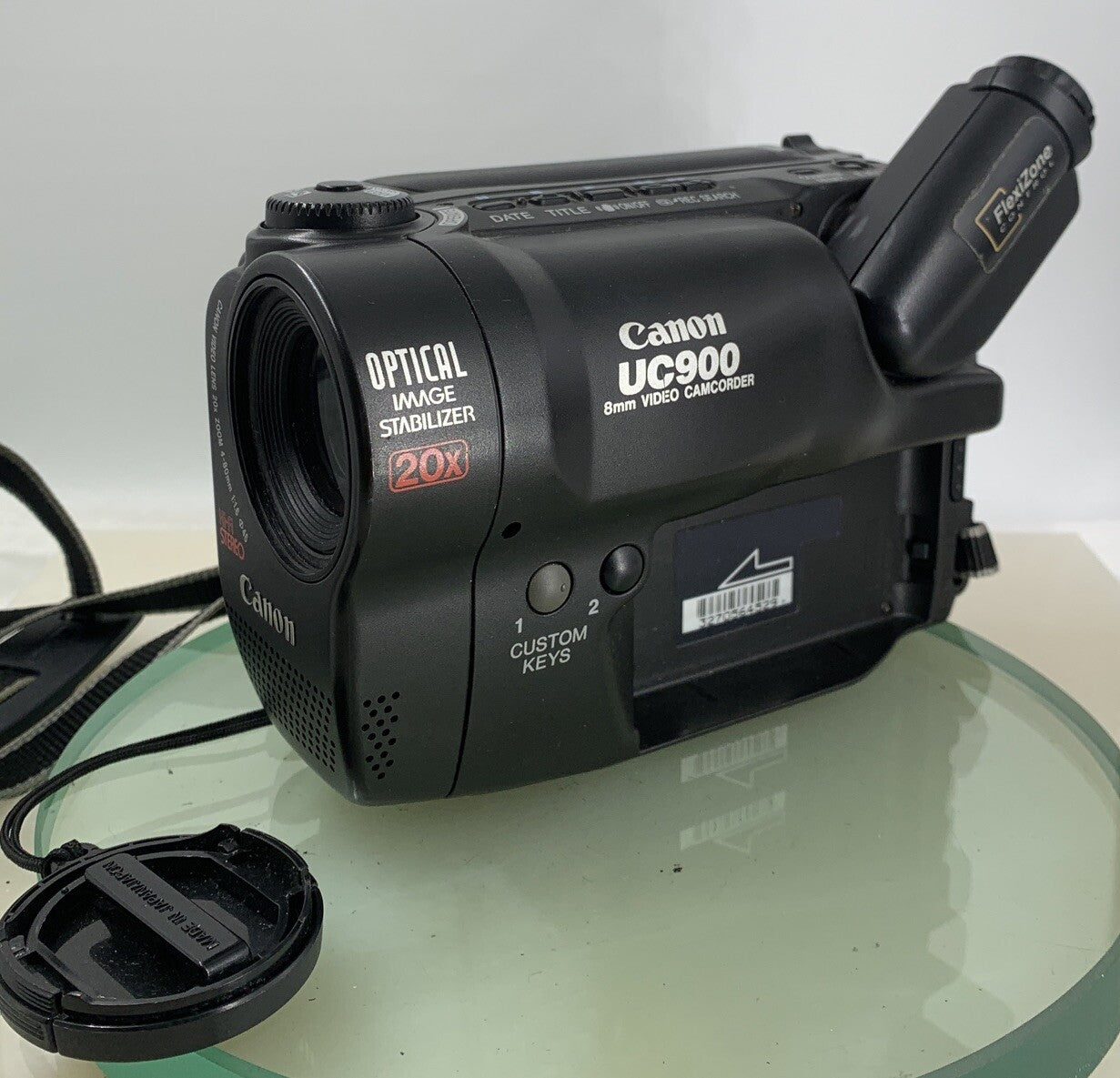 Canon UC900 8mm Video Camcorder Camera + REMOTE+EXTRA BATTERIS+BAG TESTED-2996