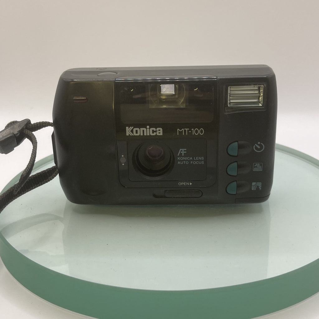 Konica MT100 34mm PRIME LENS 35mm Film Camera ***TESTED & FULLY WORKING*** #3521