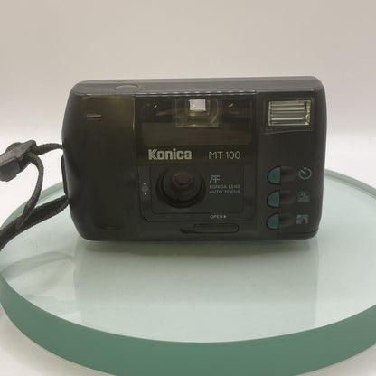 Konica MT100 34mm PRIME LENS 35mm Film Camera ***TESTED & FULLY WORKING*** #3521