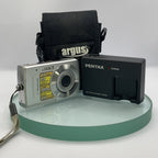 Pentax Optio M30 7.1 Megapixel Camera With Case, Charger, Battery TESTED #960