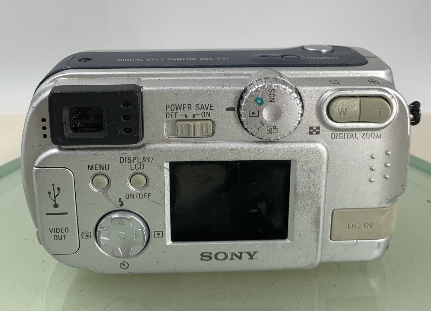Sony Digital Camera Cybershot DSC-P31 2.0MP Silver WITH 128MB CARD Tested - 125