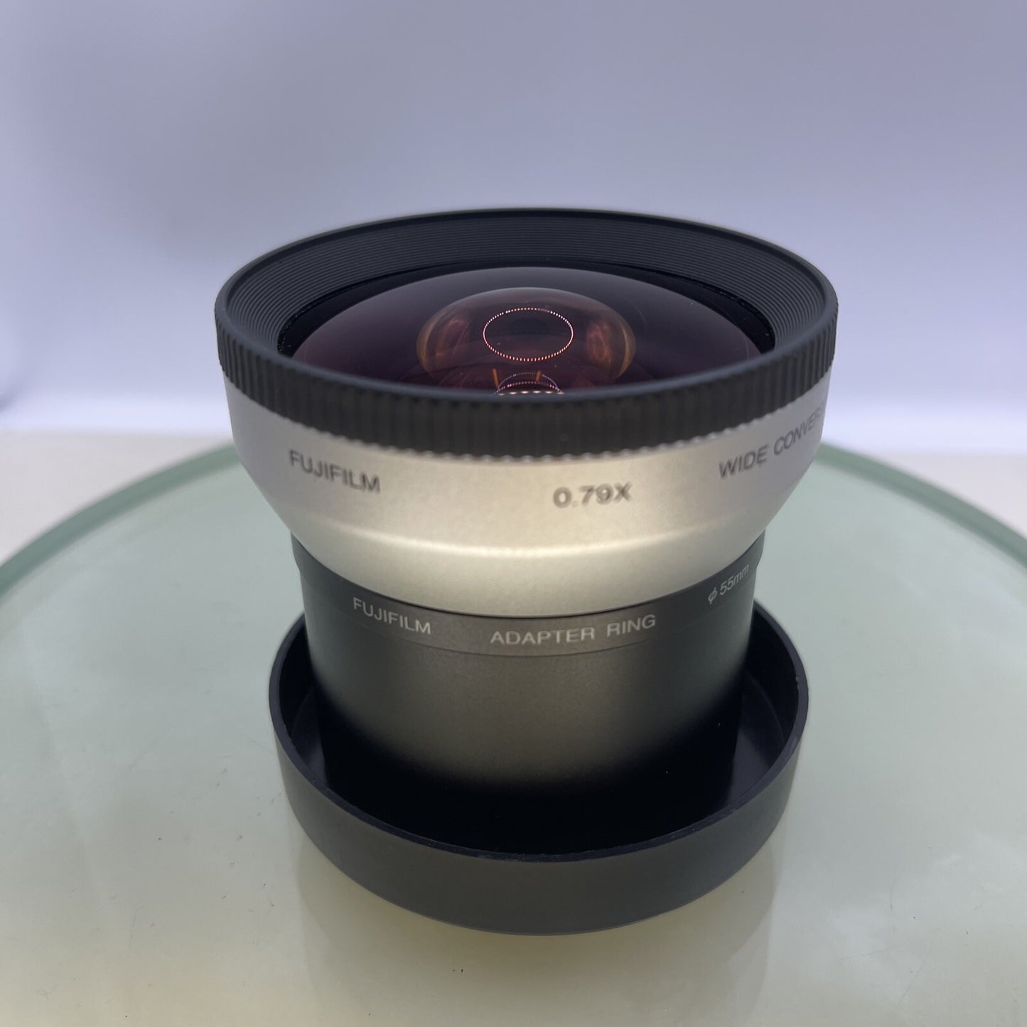 Fujifilm FinePix 0.79x Wide Conversion Lens+Fujifilm Adapter Ring 55mm EXC++5847