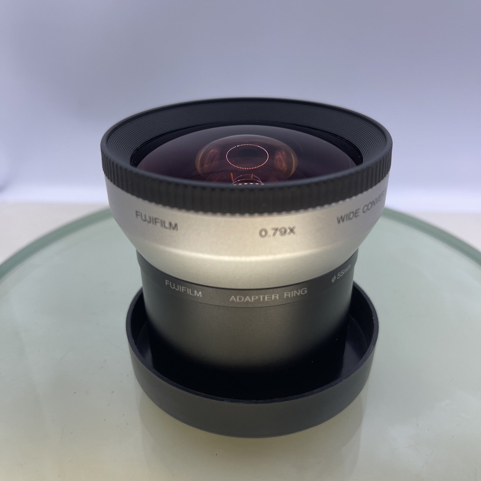 Fujifilm FinePix 0.79x Wide Conversion Lens+Fujifilm Adapter Ring 55mm EXC++5847